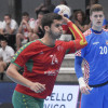 Partido entre Portugal e Croacia no Mundial Júnior de Balonmán