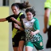Marta Gago no partido polo ascenso a Primeira Nacional entre Valdetires e Marín Futsal