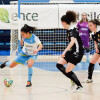 Partido de liga entre Marín Futsal e FSF Móstoles na Raña