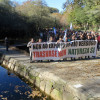 Manifestación en Ponte Caldelas contra o trasvase do Verdugo