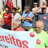 Concentración de persoas xubiladas e pensionistas da CIG