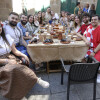 Comidas en la calle en la Feira Franca 2024