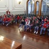 Alumnos do Colexio San José de Pontevedra acudiron ao Pazo Provincial