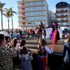 Fiesta de disfraces en la Praza dos Barcos de Sanxenxo