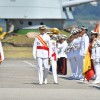 Felipe VI preside los actos del Día del Carmen en la Escuela Naval de Marín