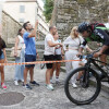 Participantes en la contrarreloj nocturna de la Costa Atlántica MTB Tour