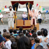Espectáculo GHOP de teatro infantil en la Plaza del Teucro
