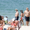 Bañistas en praias de Marín o sábado 18 de xullo