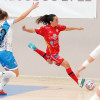 Luci, en el partido de liga entre Marín Futsal y Poio Pescamar en A Raña