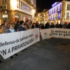 Protesta da CIG contra a crise e a pobreza