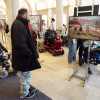 Inauguración de la exposición "He nacido para vivir la vida" de la Federación ASPACE Galicia