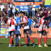 Partido de liga entre Arosa y Pontevedra en A Lomba