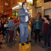 Celebración de la victoria electoral del BNG en Pontevedra