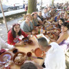 Comidas en la calle en la Feira Franca 2024