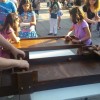 Jornada de juegos populares en la plaza de la Ferrería