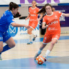 María Estévez, no partido entre Marín Futsal e Alcantarilla na Raña