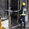 Revisión del edificio incendiado en A Ferrería
