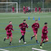 Primer entrenamiento del Pontevedra CF después de las vacaciones de Navidad del 2021