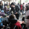 Día Internacional de las Personas con Discapacidad en la plaza de A Ferrería