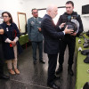 Visita del delegado del Gobierno a las instalaciones de los GRS de la Guardia Civil en Castrosenín