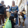 Ambiente nas rúas durante a Feira Franca 2024