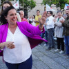Mitin de la campaña a las elecciones europeas del BNG en la Praza do Teucro