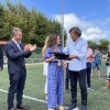 Homenaje a Tere Abelleira en la Ciudad Infantil de Príncipe Felipe