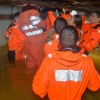 Instrución e adestramento para os alumnos da Escola Naval Militar