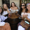 Comidas en la calle en la Feira Franca 2024