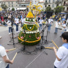 Concurso de 'maios' na Praza da Ferrería de Pontevedra