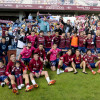 Partido de liga en Pasarón entre Pontevedra e Real Avilés