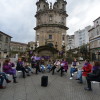 Actividad de la Plataforma Feminista Galega con motivo del Día internacional de la Mujer