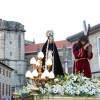 Procesión da Santísima Virxe da Soidade e Xesús Nazareno coa Cruz ao lombo