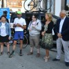 Víctor Loira inicia a volta a Galicia en bicicleta e patinete