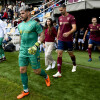 Partido de liga entre Pontevedra e Marino de Luanco en Pasarón