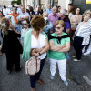 Procesión de Santiaguiño de O Burgo para recoger uvas y maíz