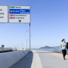 Apertura de la primera fase del paseo marítimo de Pontevedra a Marín