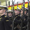 Visita de la ministra de Defensa a la Escuela Naval de Marín