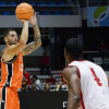 Partido entre Valencia Basket ey As Mónaco do IX Torneo EncestaRías no Pavillón Municipal 