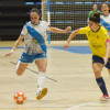 Partido entre Marín Futsal y Teldeportivo en A Raña