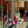 Decoración de Nadal en tres edificios da rúa Camposanto