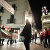 Manifestación dos traballadores de Elnosa polas rúas de Pontevedra