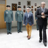 Visita do delegado do Goberno á Comandancia da Garda Civil de Pontevedra