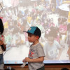 Los niños del Crespo Rivas hablan con sus compaeros de Puerto Rico