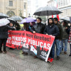 Concentración de delegados sindicais da CIG na Peregrina reclamando pensións dignas