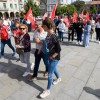 Manifestación del 1º de mayo de CCOO para pedir creación de empleo digno en la comarca