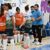 Partido entre Marín Futsal e Futsi Atlético Navalcarnero na Raña