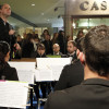 Concierto de la Banda de Música de Pontevedra en la inauguración de Benito Corbal