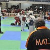 Uno de los combates del XVI Open Internacional de taekwondo Cidade de Pontevedra