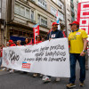 Manifestación del 1º de mayo de CCOO para pedir creación de empleo digno en la comarca